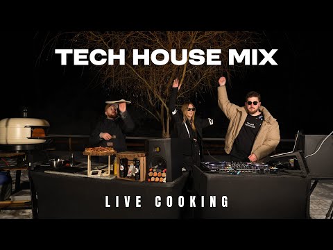 Tech House Live Cooking Mix | Pizza Session DJ Set (Miki M B2B Arthy & Taste & Slice)