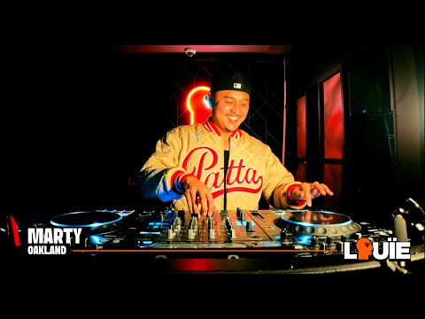 A live DJ set at a lounge in Oakland by Marty | R&B/ Upbeat edits | LOUÏE