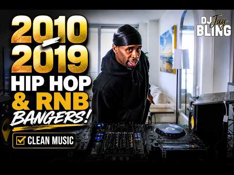 2010-2019 Hip Hop & R&B Bangers | Clean Music Mix