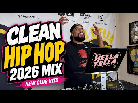Clean Hip Hop Mix 2026 | New Rap & Club Hits (Drake, Lil Baby, GloRilla, Don Toliver) 