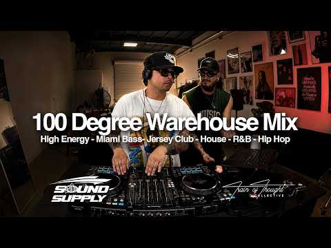100 Degree Warehouse DJ Mix ❤️‍🔥 R&B, Hip Hop, Jersey Club, Miami Bass & House